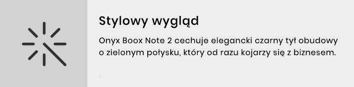 Note2 - stylowy wygląd